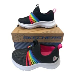 Skechers Toddler Girl’s‎ Skech-Fast! Sneakers Athletic Casual Shoes, Size 7